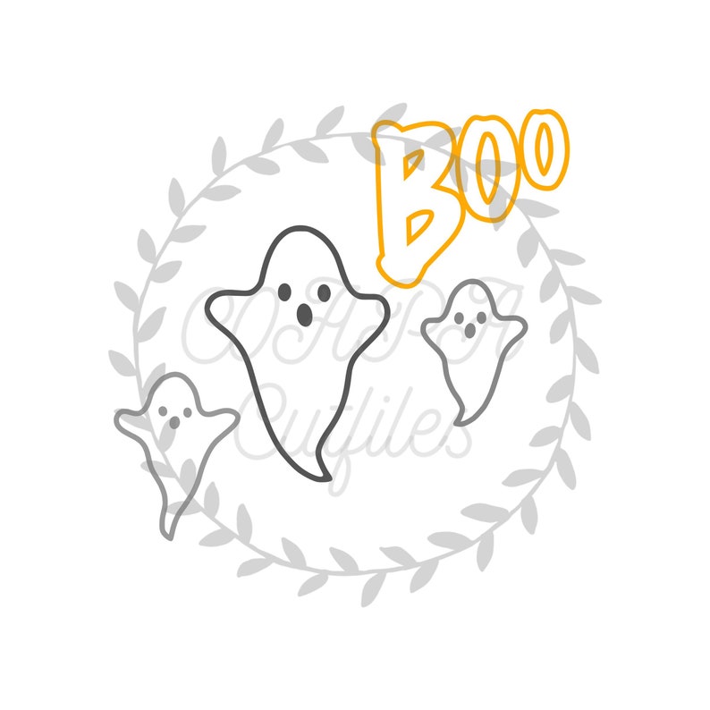 png. Boo Cut File SVG PDF