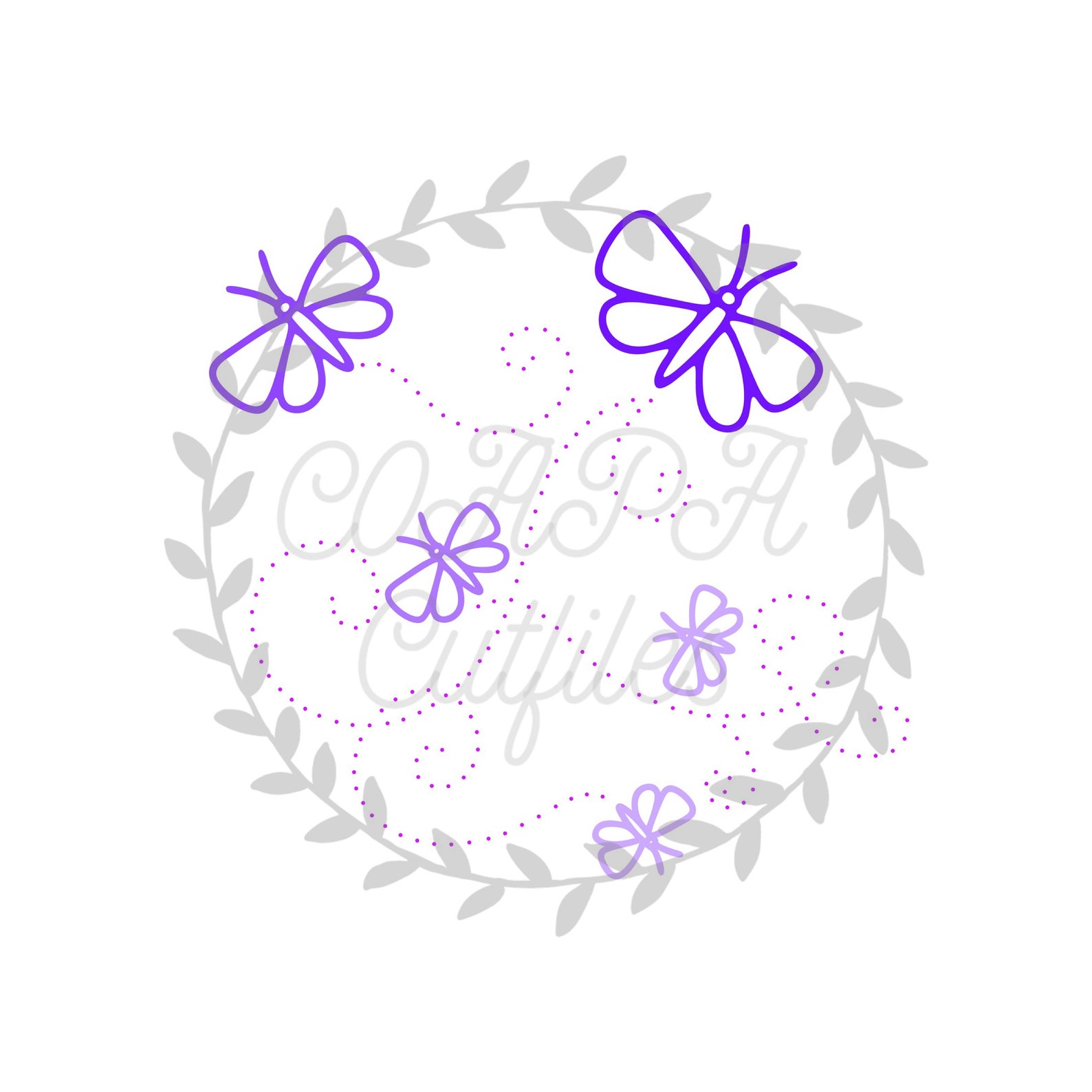 Flutter Flutter Cut File SVG. PDF. Png. Etsy