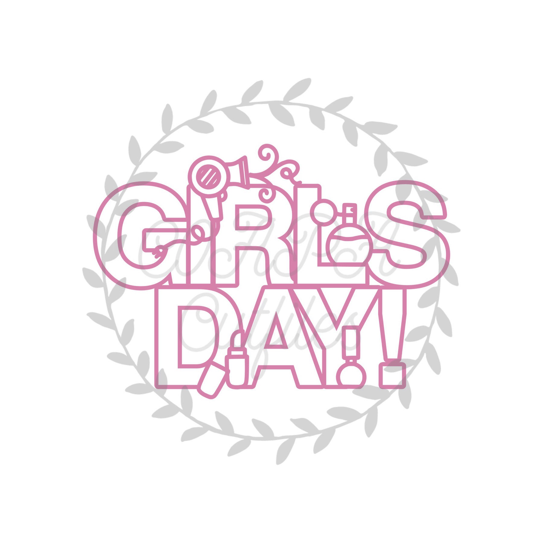 Girls Day Cut File SVG. PDF. png. Etsy