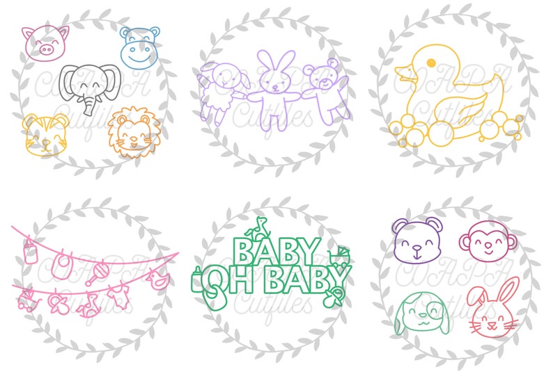 Download Baby Bundle Cut File SVG. PDF. png. | Etsy