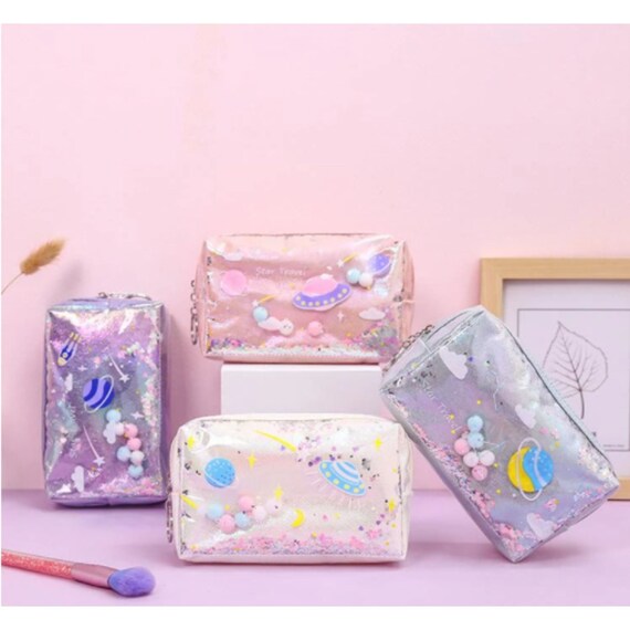 Kawaii Pencil Case Large Capacity Pencil Bag Pouch Holder Box For