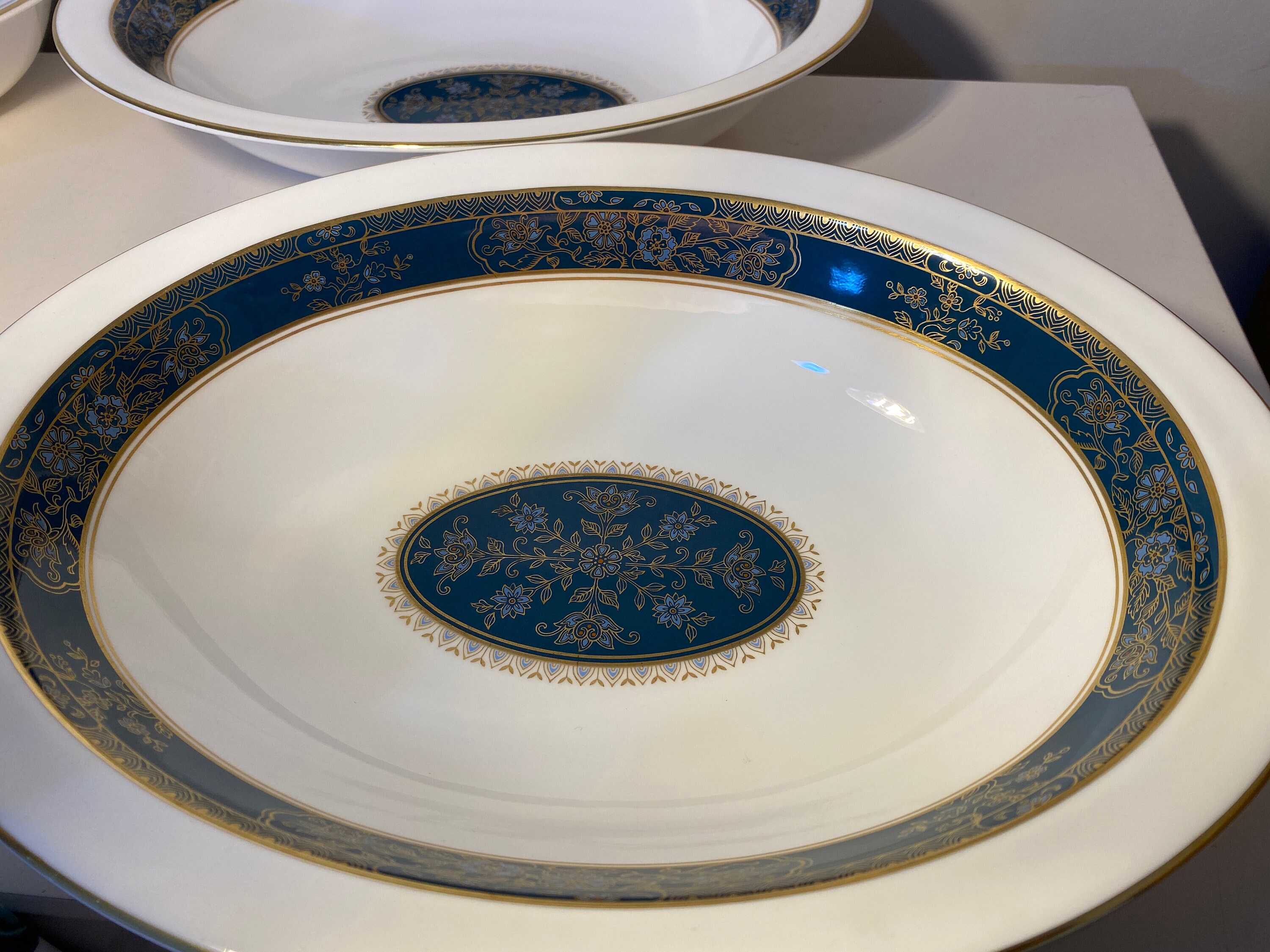 ロイヤルドルトン カーライル オーバル ベジタブルボウル 27cm 英国製