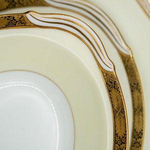ノリタケゴールド縁取り 大皿27㎝5枚セット Noritake goldkin - Etsy 日本