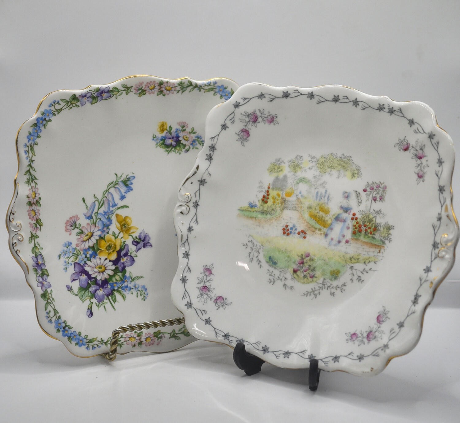 Bell & Roslyn Cake | Cookie Plate, Made In England [sold separately]