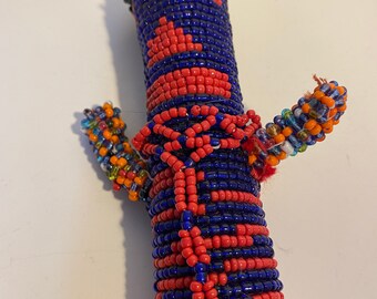 南アフリカ製の限定版モンキービズハンドビーズ人形 - Etsy 日本