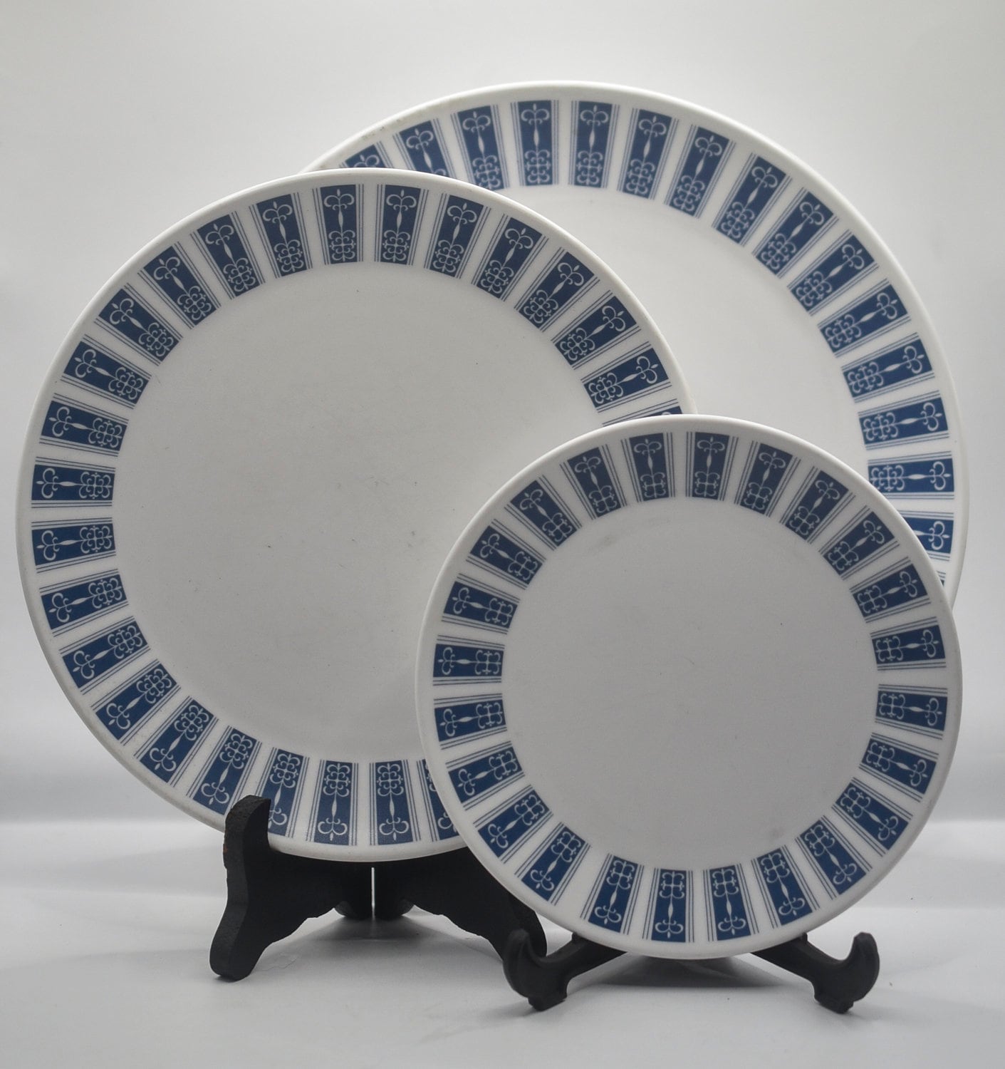 Pacific by Noritake, Blue and White Progression China - Plates
