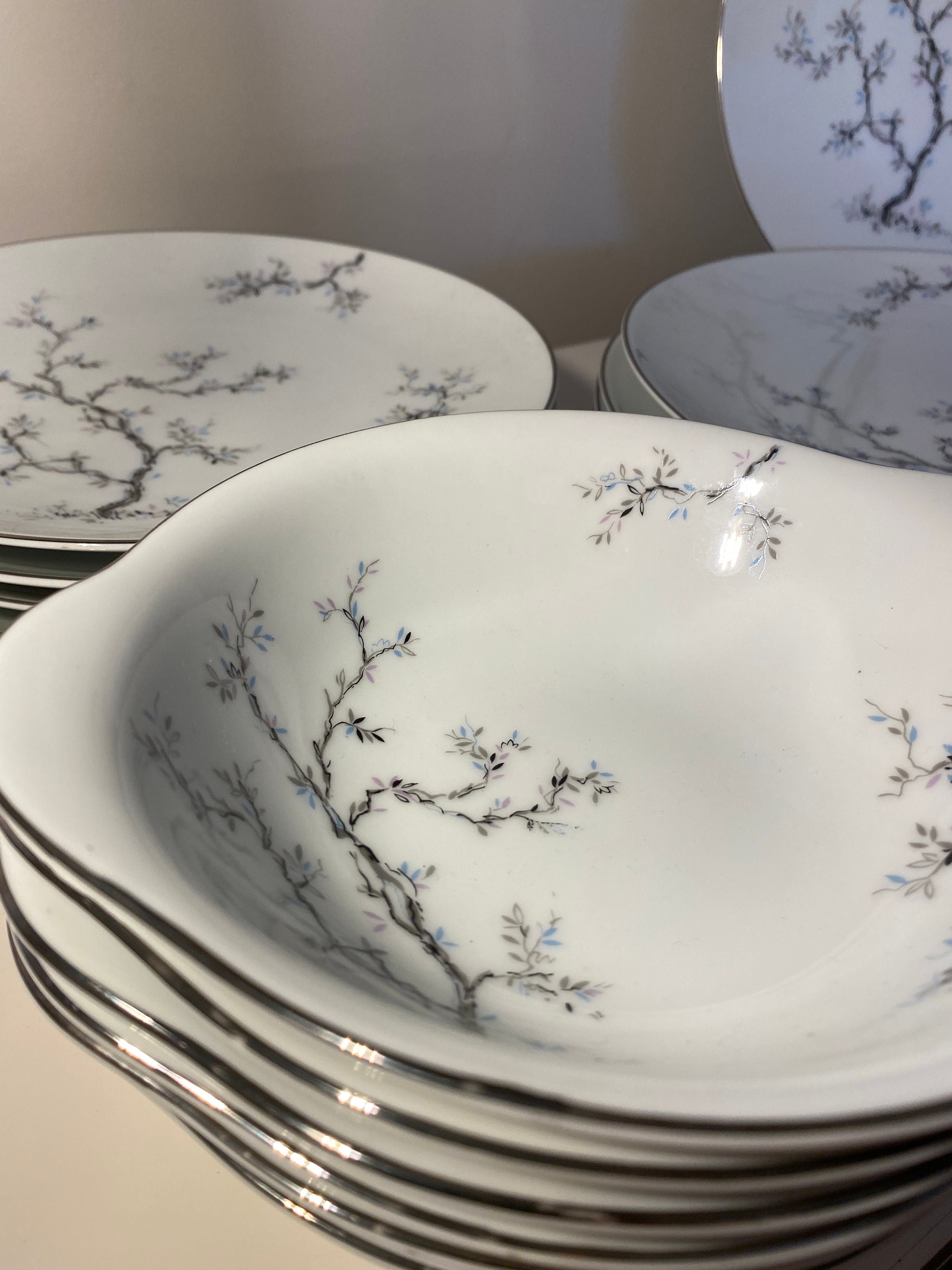 Beautiful Noritake RC 217 Japan Dinner Plate Salad Plate & Etsy Australia