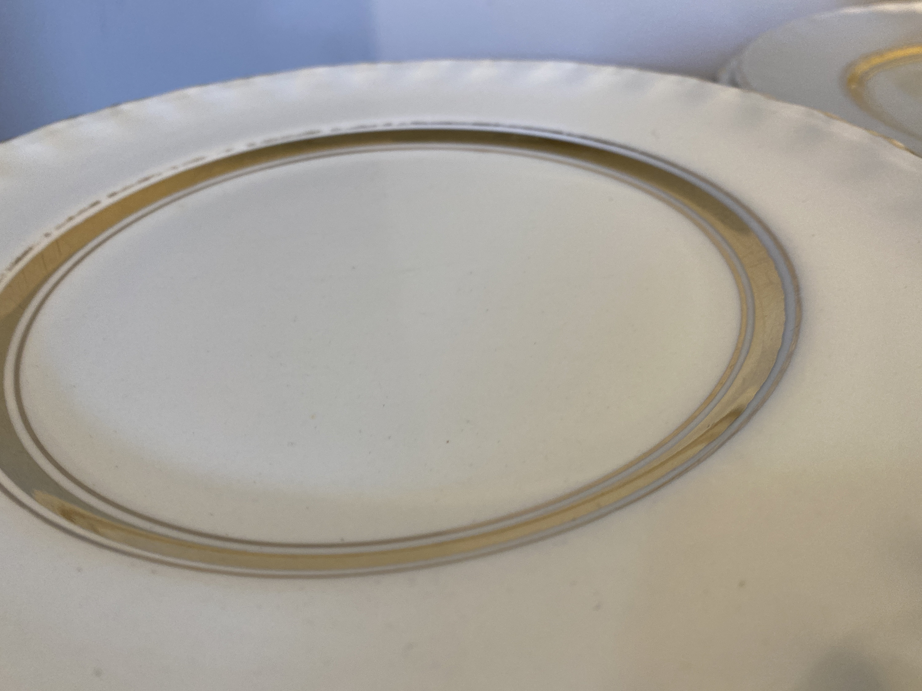 Grindley England Cream Petal Design, 1930s, Bowls and Plates Sold