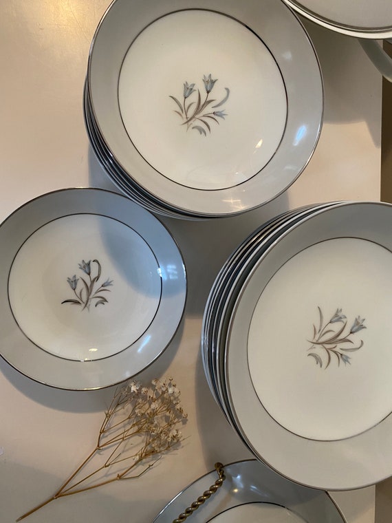 Hermosa vajilla original Noritake Theme fabricada en Jap n a os