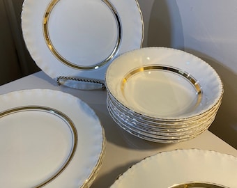 Grindley England Cream Petal Design, 1930s, Bowls and Plates sold separately 1930-1939