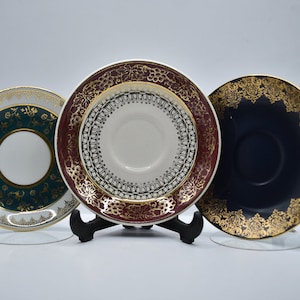 Assorted replacement expresso saucers, various makers and designs - sold separately, Limoges, Westminster Australia, John Maddock