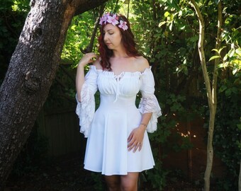wiccan style wedding dresses