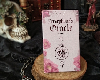 Persephone Oracle Deck Tarot Cards - Goddess Oracle - Witchy Gift - Shadow Work