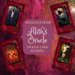 Lettura delle carte dell'Oracolo di Lilith - Messaggio da Lilith - Lettura delle carte dei tarocchi della Dea