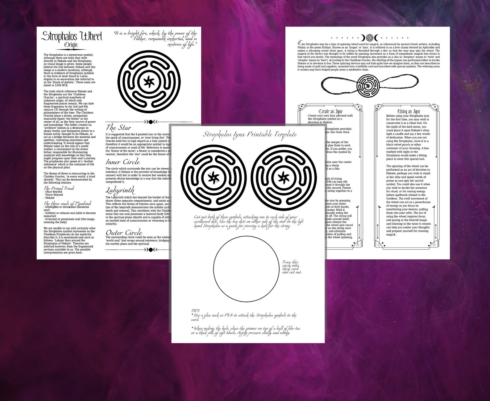 Hekate Printable Pages Hekate Grimoire Hekate Book of - Etsy UK