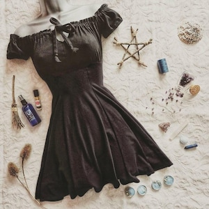 short black milkmaid dress PuLe New Summer Short Sleeve Dress Summer Milkmaid Dresses for Women Square Neck Puff Sleeve Mini Dress Casual Cute ALine Ruffle Flowy Cottagecore Dress