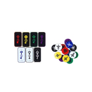 Acrylic Key tokens Arkham Horror LCG Innsmouth Conspiracy
