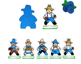 Family Acrylic Figure for Viticulture