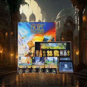 Inserto para el juego de mesa Duelo por la Tierra Media de El Señor de los Anillos