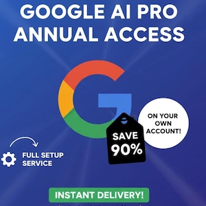 Google AI Pro Annual Access -  Upgrade Your OWN Account
