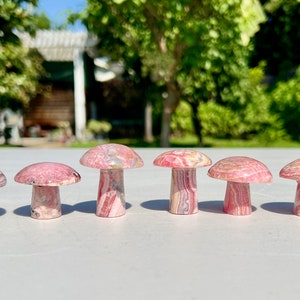 1.5&quot; High Grade Rhodochrosite Mushrooms from Argentina