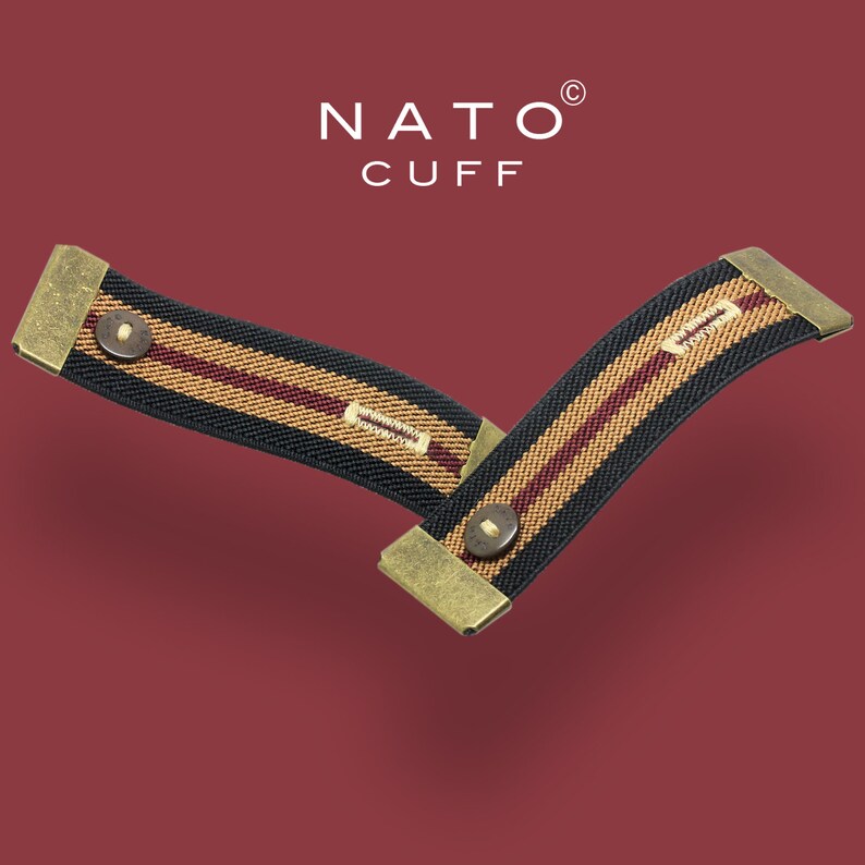 The Original Shirt Cuff Holder MADE IN FRANCE Nato Cuff Etsy