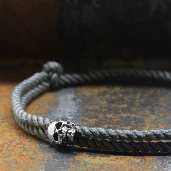 Mexican Sterling Silver Day of the Dead Skull Bracelet – Zinnia Folk Arts