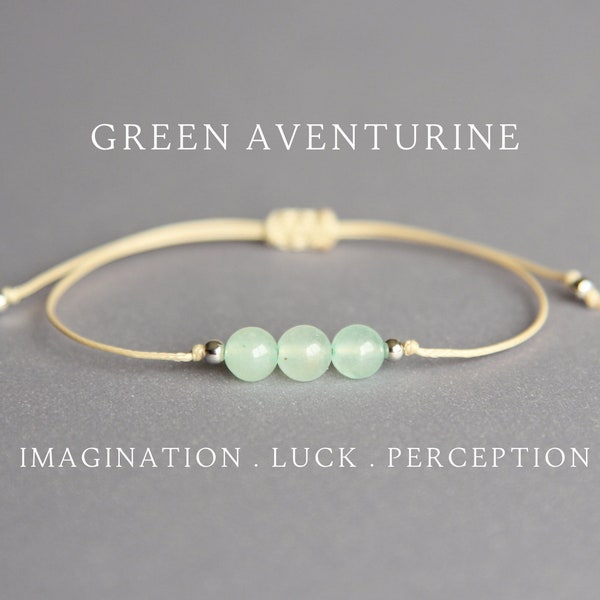 Green aventurine bracelet Prosperity bracelet Bracelets for women Green aventurine mala Green aventurine jewelry Healing bracelet Success