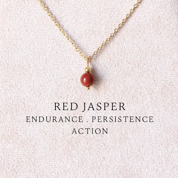 Red jasper necklace Red jasper pendant Red jasper jewelry Red jasper choker necklace Red jasper crystal necklace Red jasper drop necklace