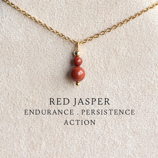 Red jasper necklace Jasper jewelry Gold red jasper jewelry Aries necklace Sterling silver red jasper pendant 70th birthday gift for grandma