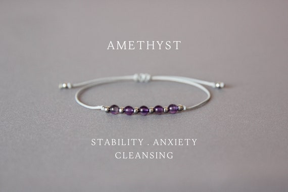 14 karat AMETHYST bracelet 14K gold ladies Amethyst February Birthstone  bracelet | eBay