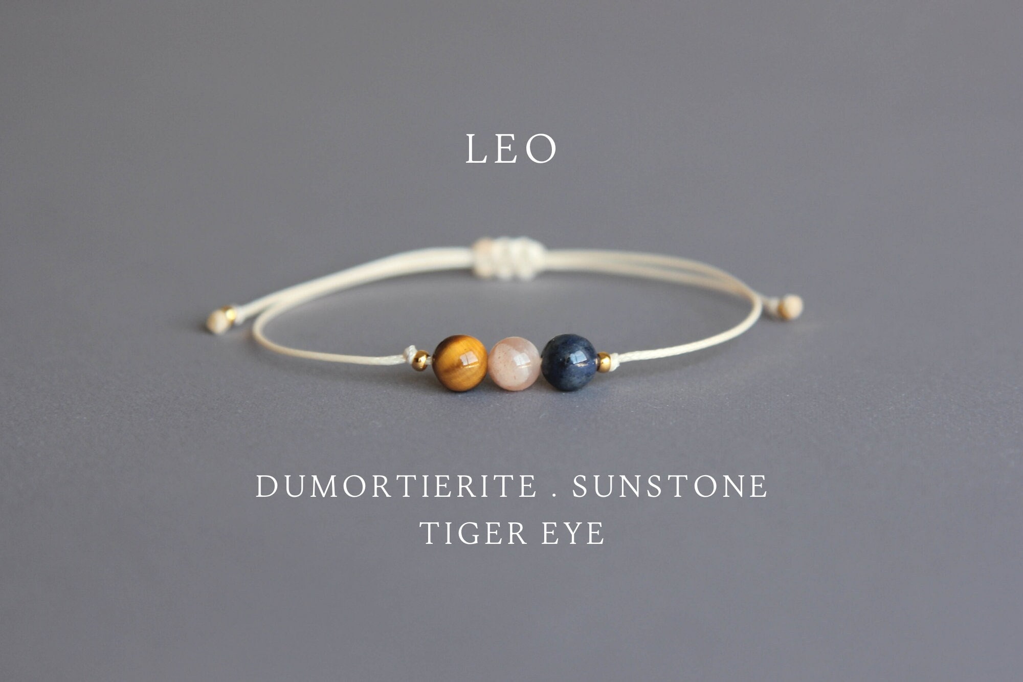 Leo Zodiac  Birth Stone Bracelet  Trucrystalsin
