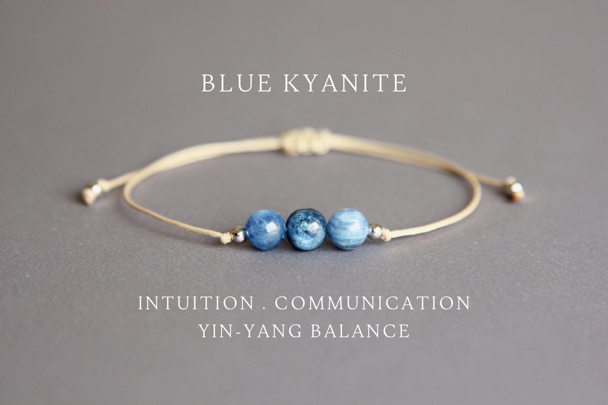 Blue Kyanite Nugget Bracelet - MOON SOUL MAGIC