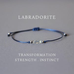 3mm Labradorite bracelet Bohemian labradorite jewelry Delicate gemstone bracelet Dainty crystal bracelet for women Birthday gifts for her