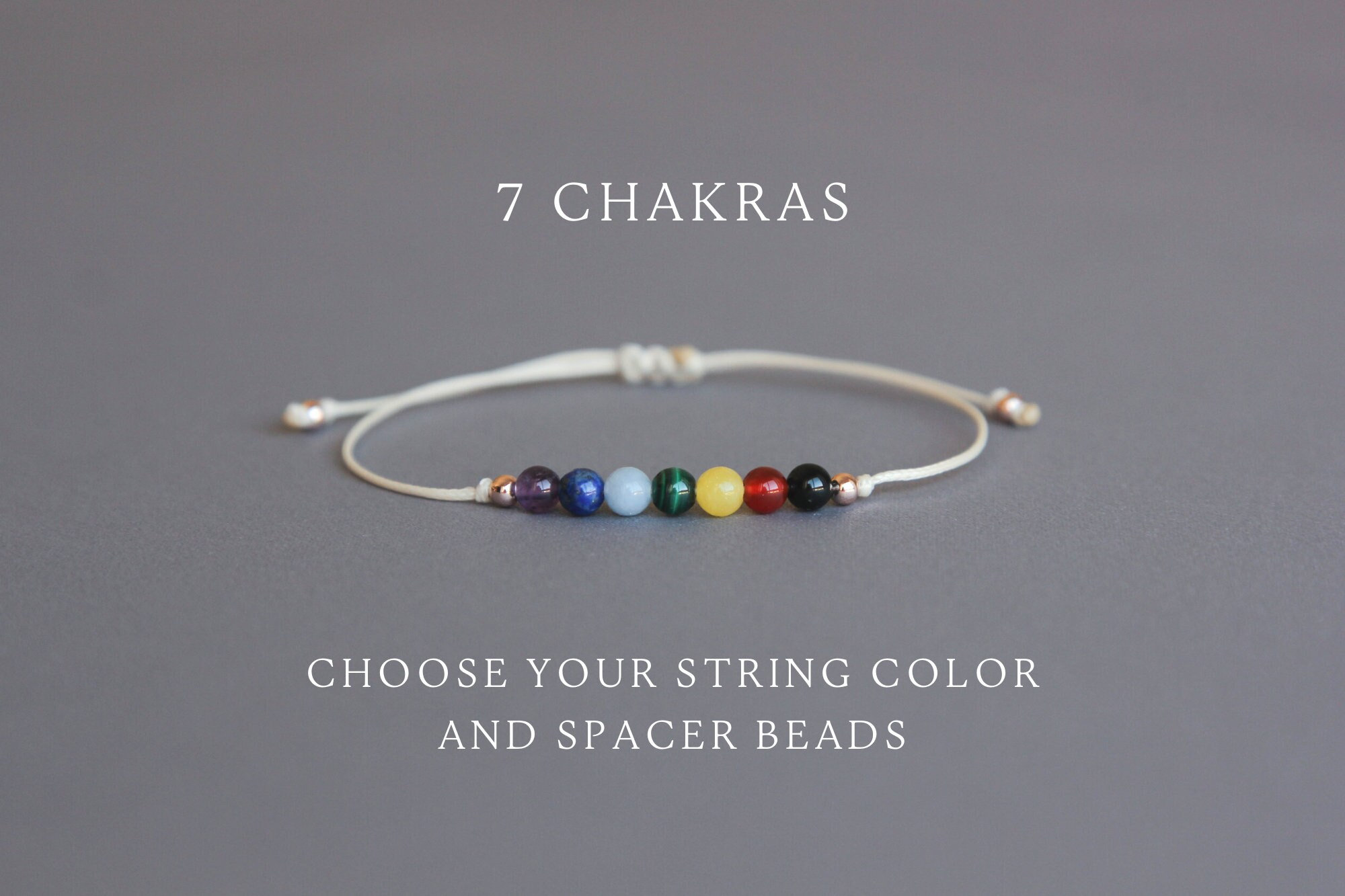 Gomati Chakra Bracelet in Red Adjustable Thread online