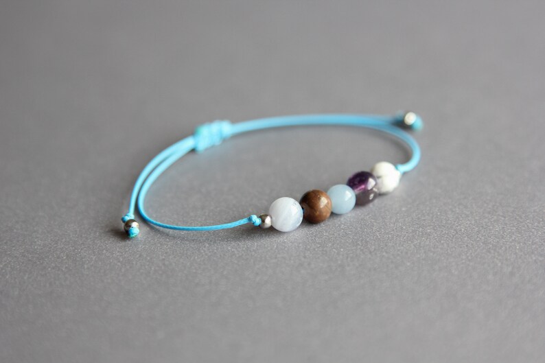 Patience Bracelet Healing Crystal Bracelet Restraint Bracelet Etsy