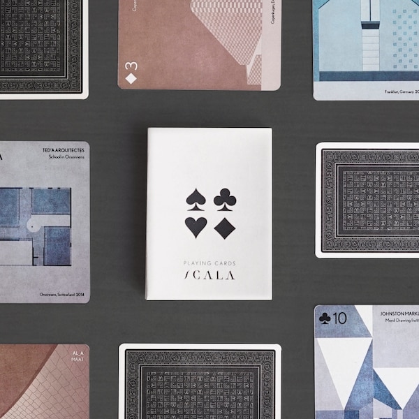 SCALA · Architecture Playing Cards (2e édition)