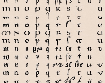 Letters · Letras