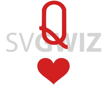 Queen Of Heart Vector