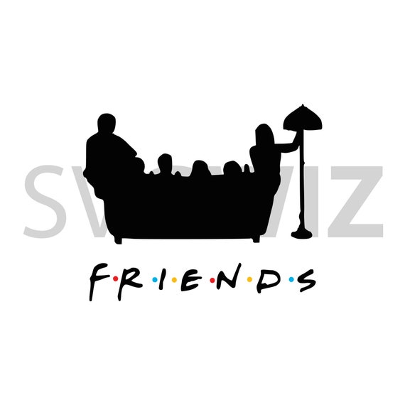 Free Free 174 Friends Tv Show Couch Svg SVG PNG EPS DXF File