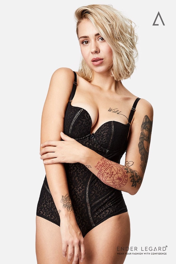 backless bodysuit bra