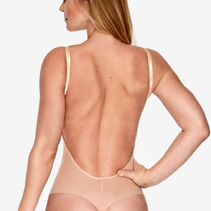 Seamless Backless Shapewear With Balconette Bra Style FRANKIE Made