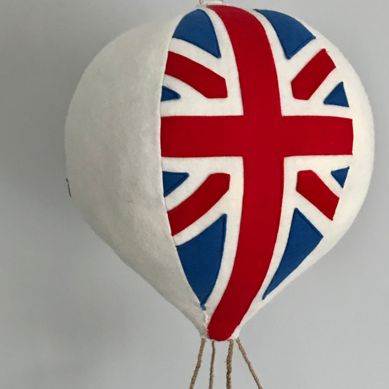 Union Jack Hot Air Balloon for Nursery or Childs Bedroom Etsy