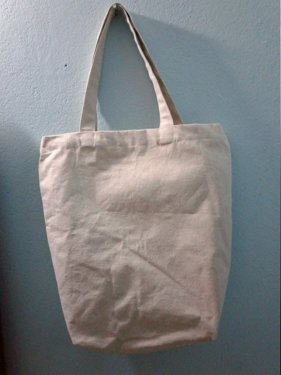 small plain canvas tote bags