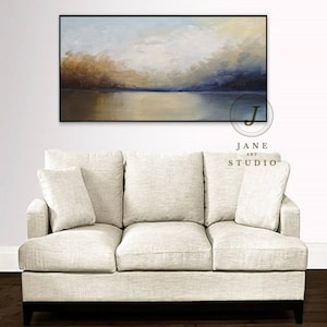 Large Sea Abstract Painting Original Ocean Oil Painting on - Etsy