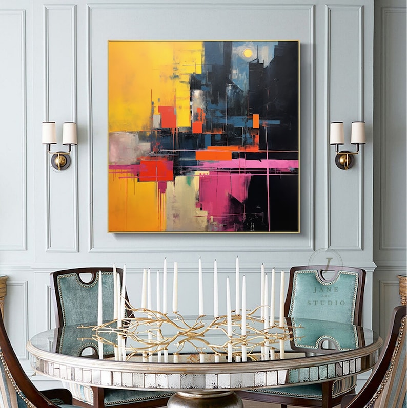 Best Abstract Wall Art Ideas for Your Home (2024) ~ YDJ Blog