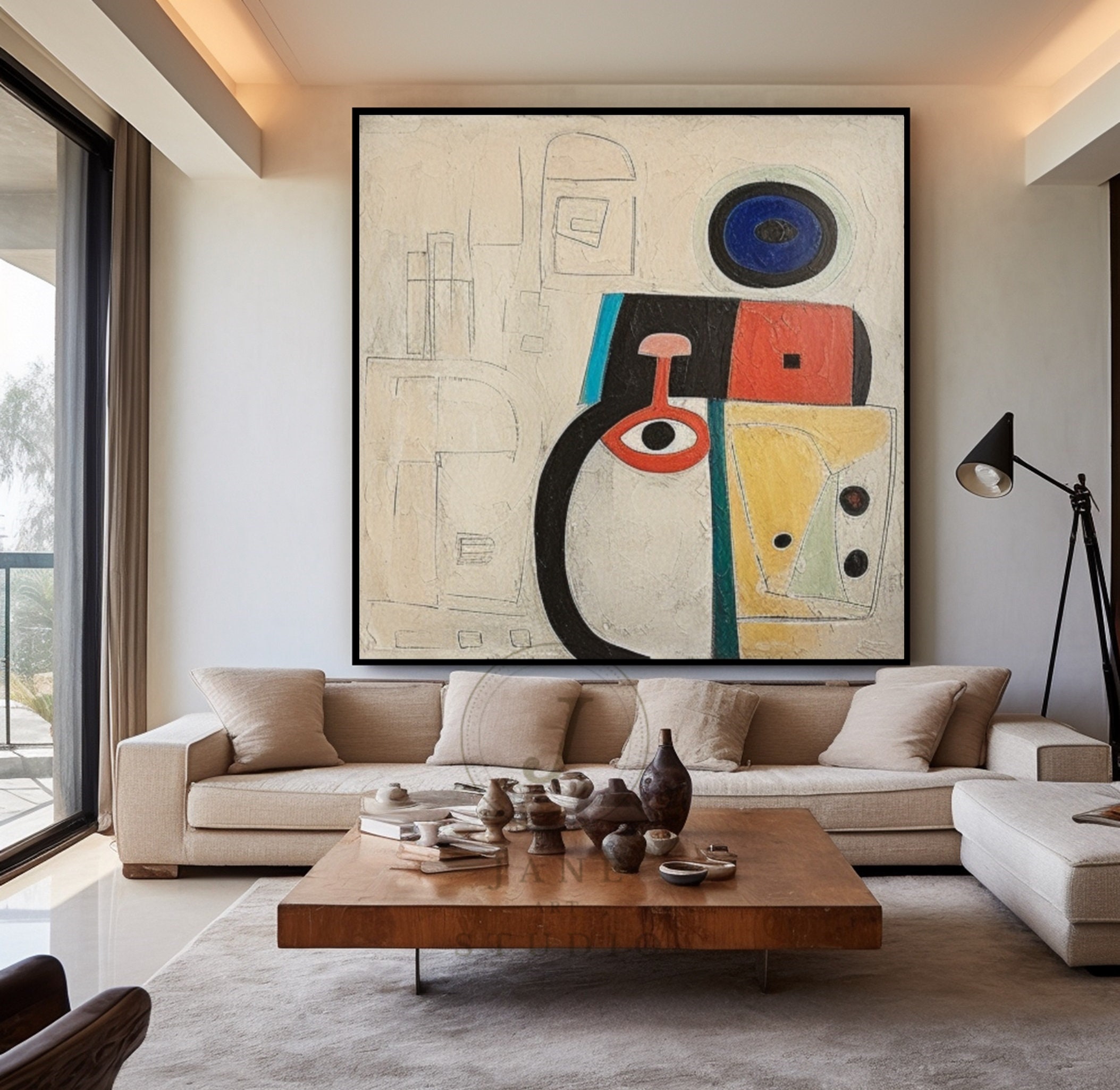 Boho Wall Art Orange Minimalist Wall Art Wabi Sabi Wall Art Beige Abstract Art Pop Abstract Art Black Wall Art Beige Minimalist Wall Art