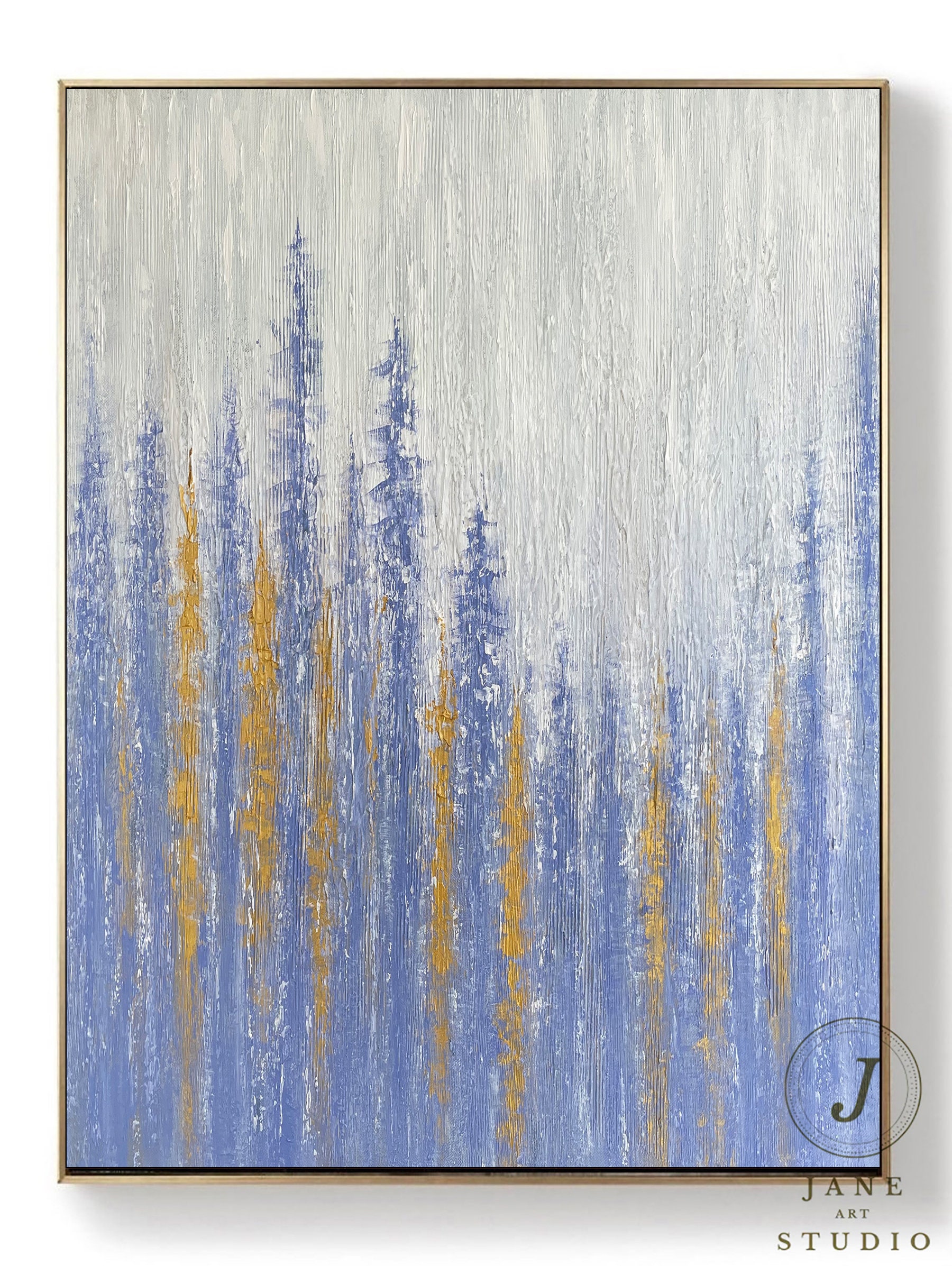 Large Original Abstract Landscape Oil Painting on Canvas Wall | Etsy