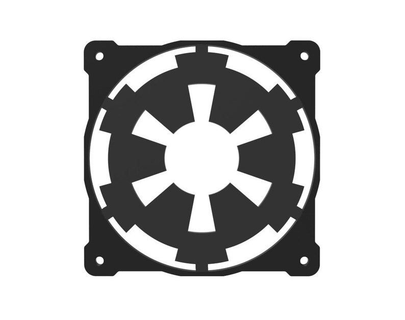 Star wars imperium Fan Grill Cover 80mm 92mm 120mm 140mm 180mm Etsy