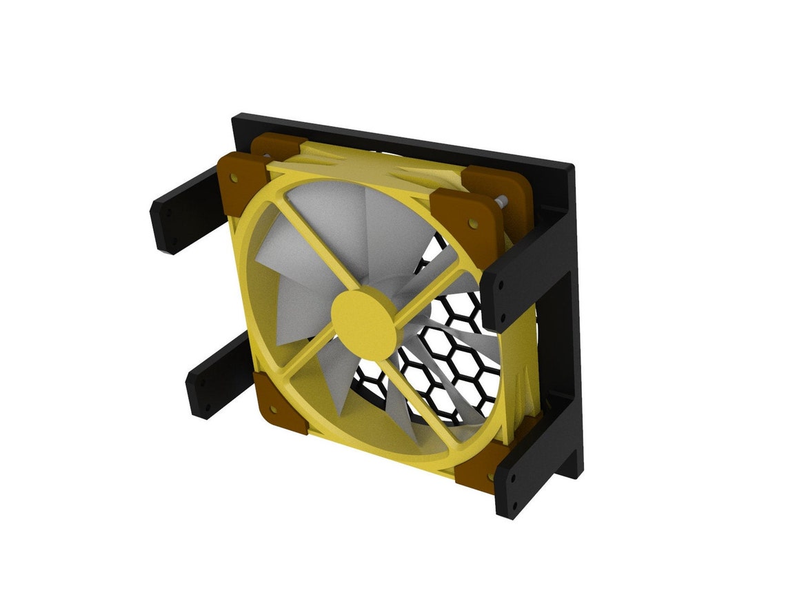 5.25 Case Fan Adapter Converter Multi Choice Change Mounting Etsy